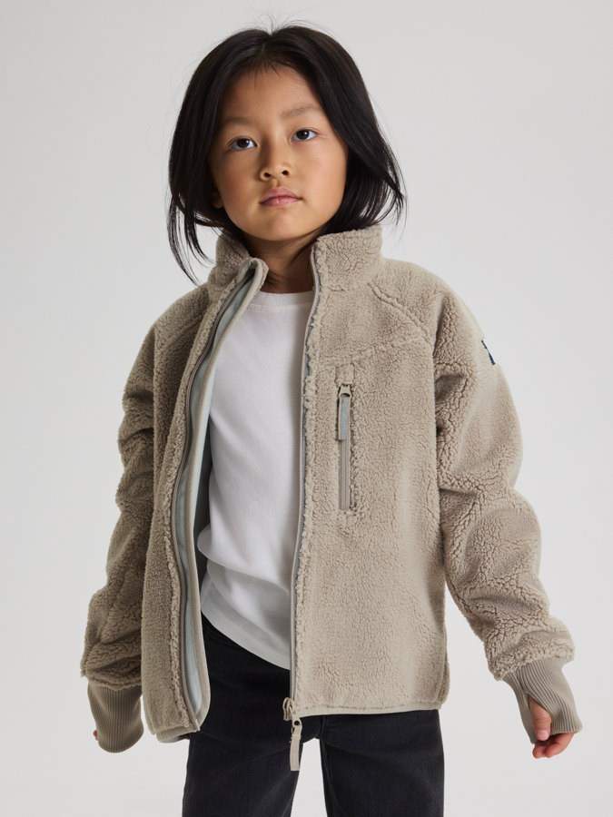 Vindtät pilefleecejacka Vindtät pilefleecejacka