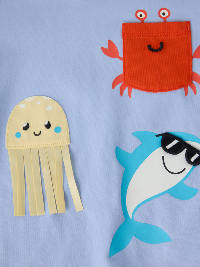T-shirt krabba T-shirt krabba