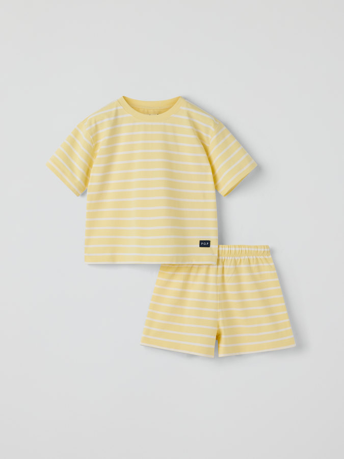 Kortärmad pyjamas randig Kortärmad pyjamas randig