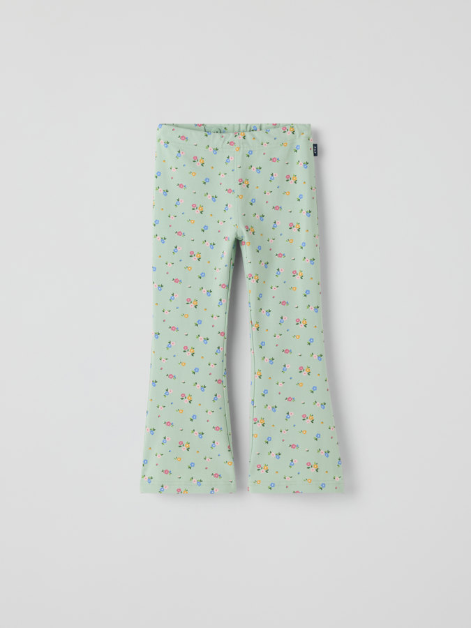 PLAY leggings utsvängda ben blommiga PLAY leggings utsvängda ben blommiga