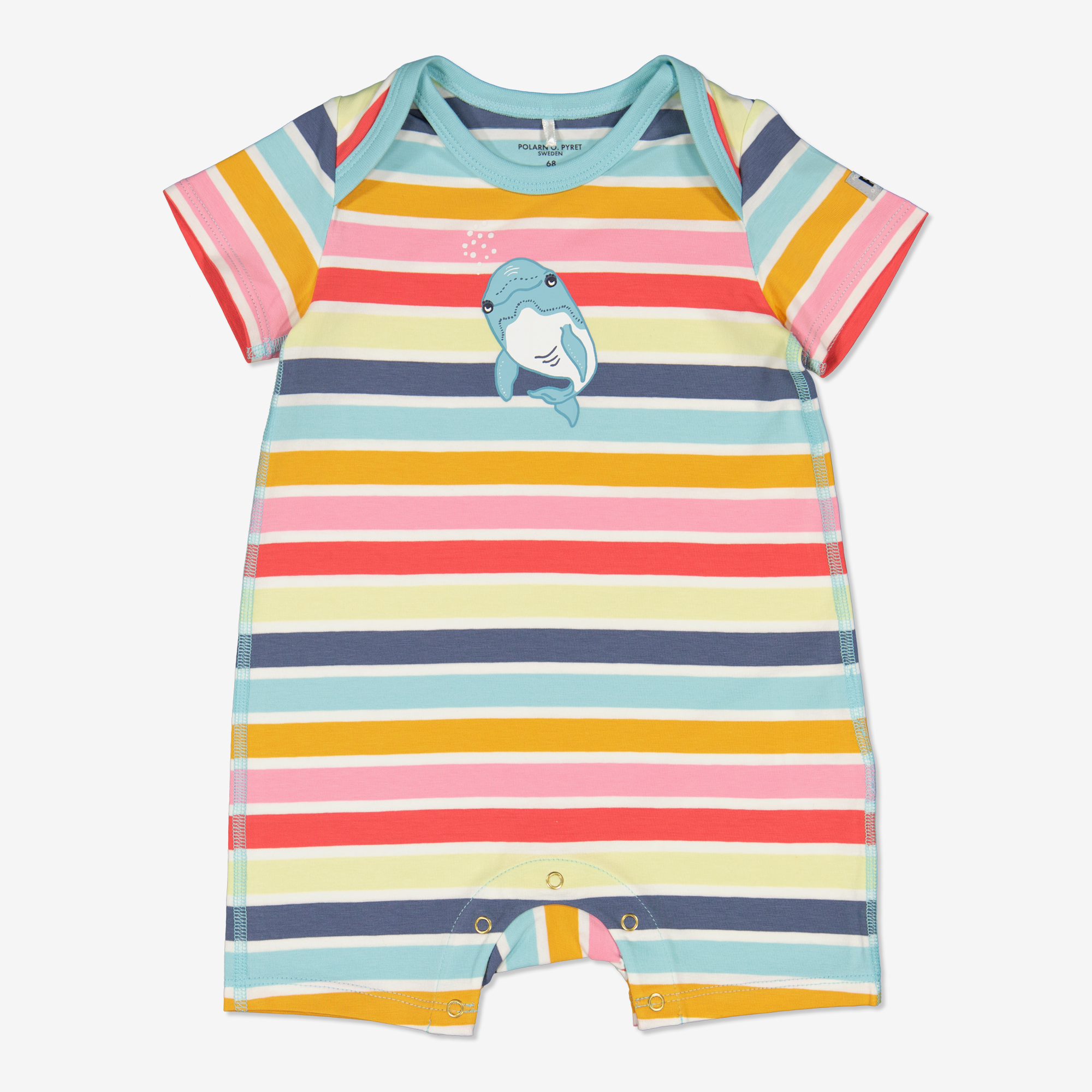 Polarn O. Pyret Multirandig playsuit baby turkos