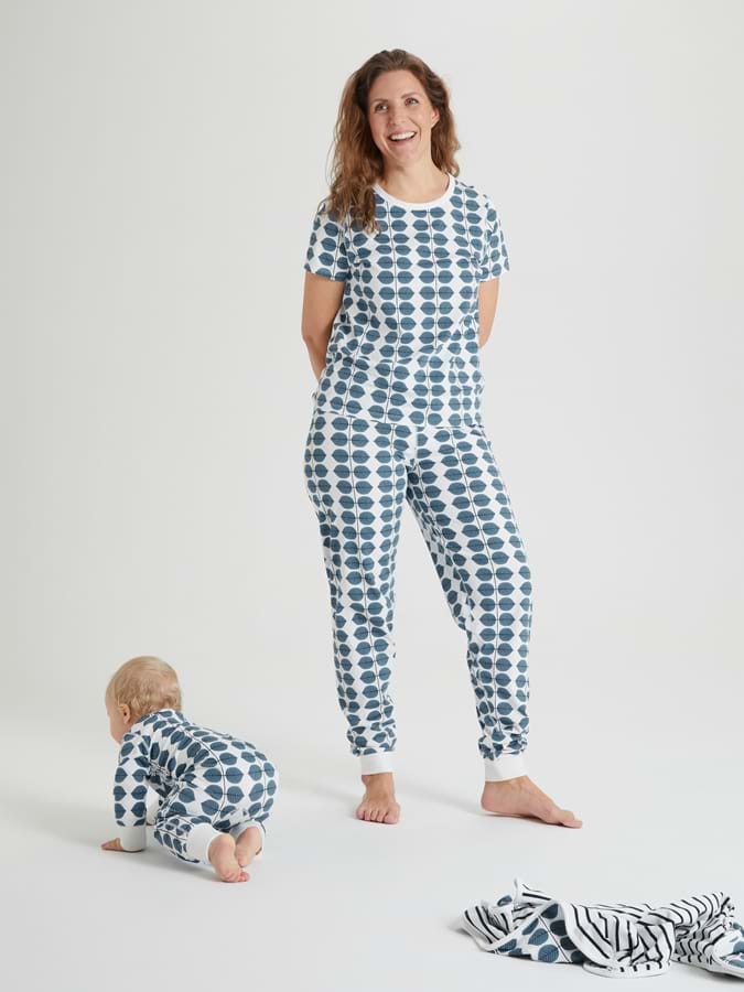 Kortärmad vuxen pyjamas Berså