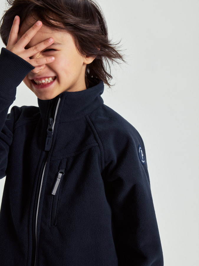 Vindtät vindfleecejacka Vindtät vindfleecejacka