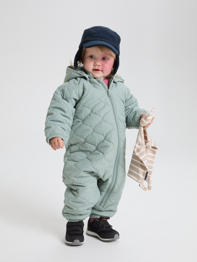 Vindtät lättvadderad overall Vindtät lättvadderad overall