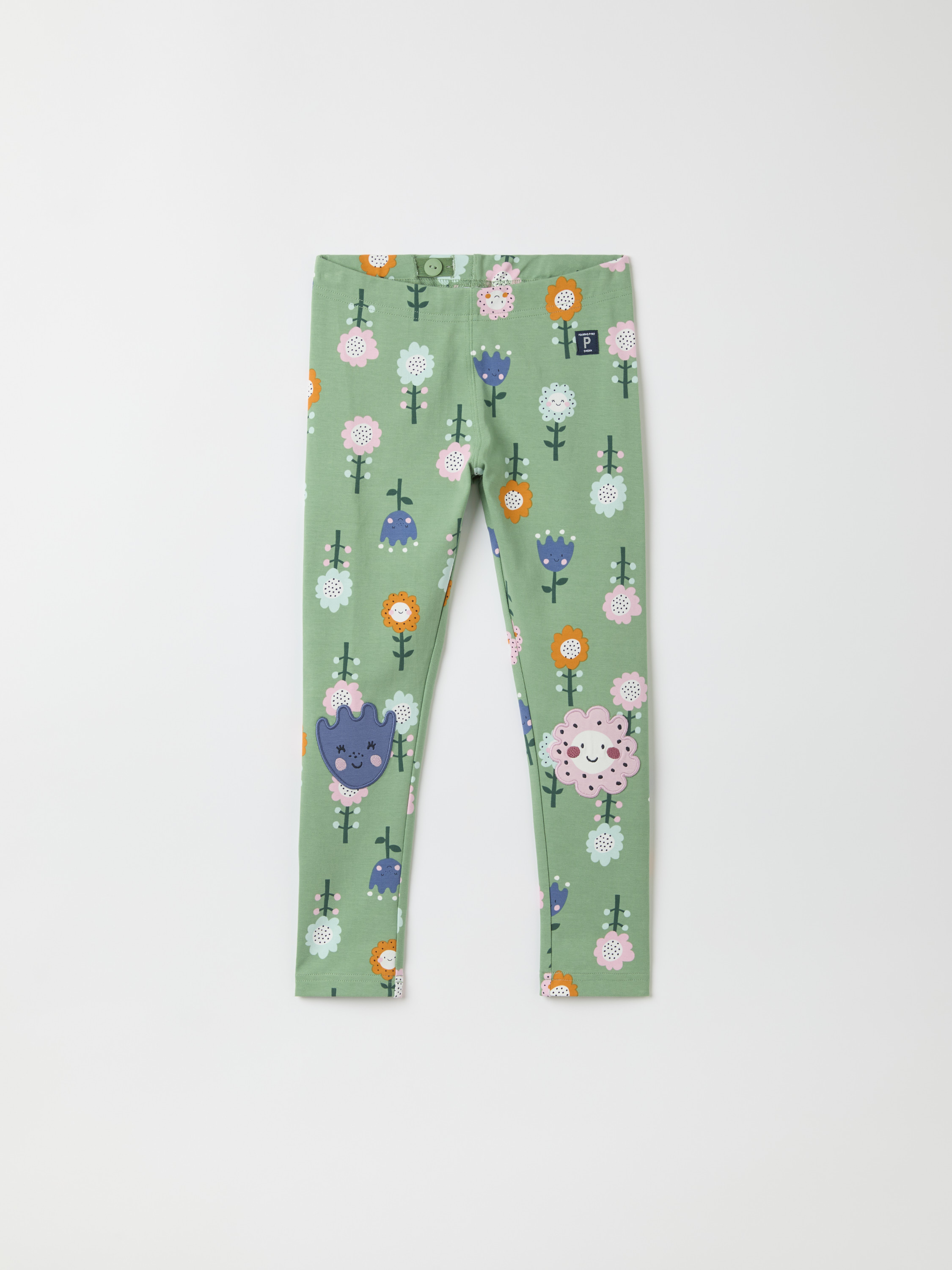 Polarn O. Pyret PLAY leggings blommor