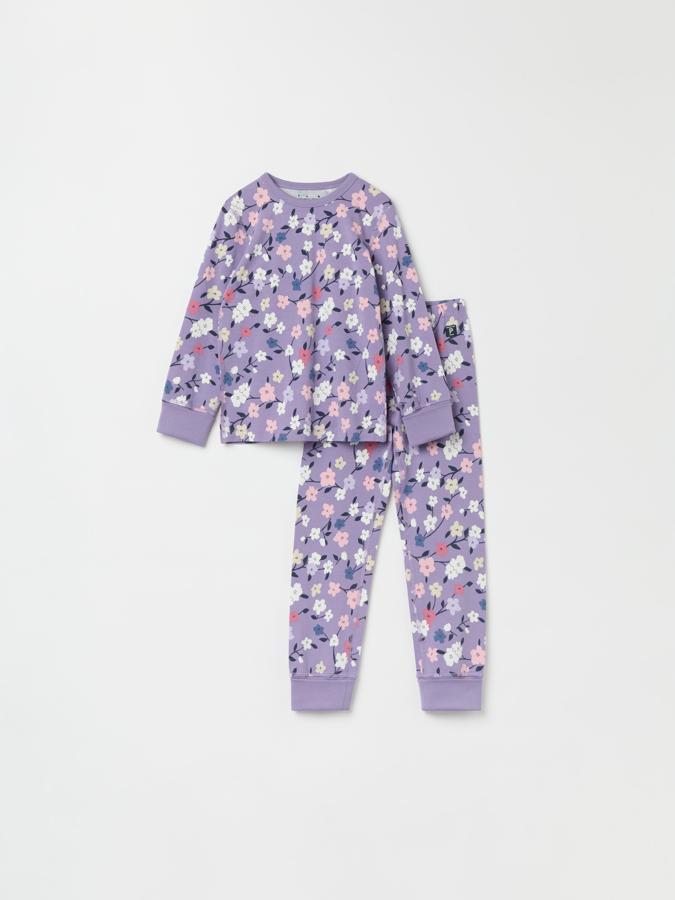 Pyjamas blommor