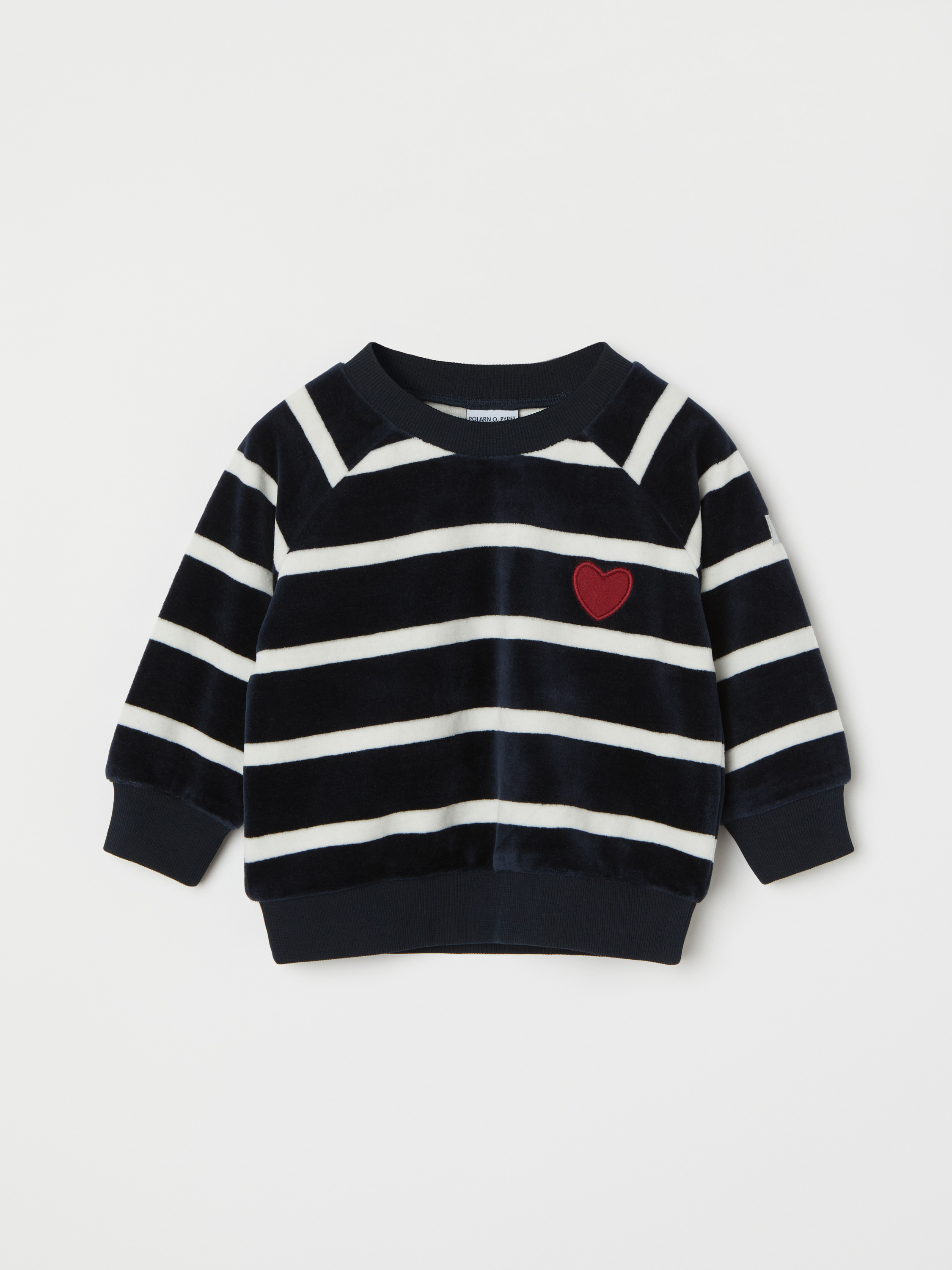 Polarn O. Pyret Sweatshirt randig baby