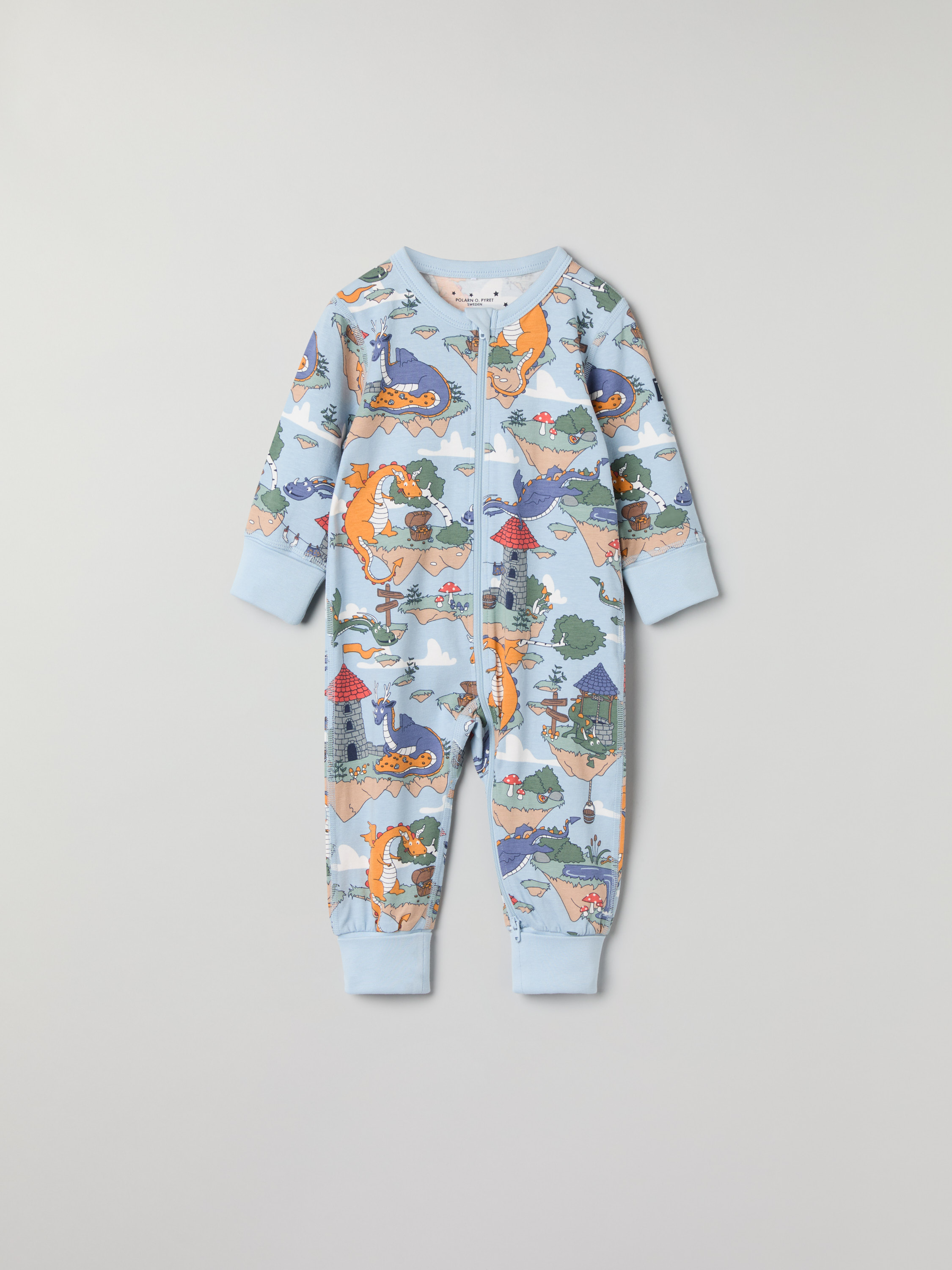 Polarn O. Pyret Pyjamasoverall drakar