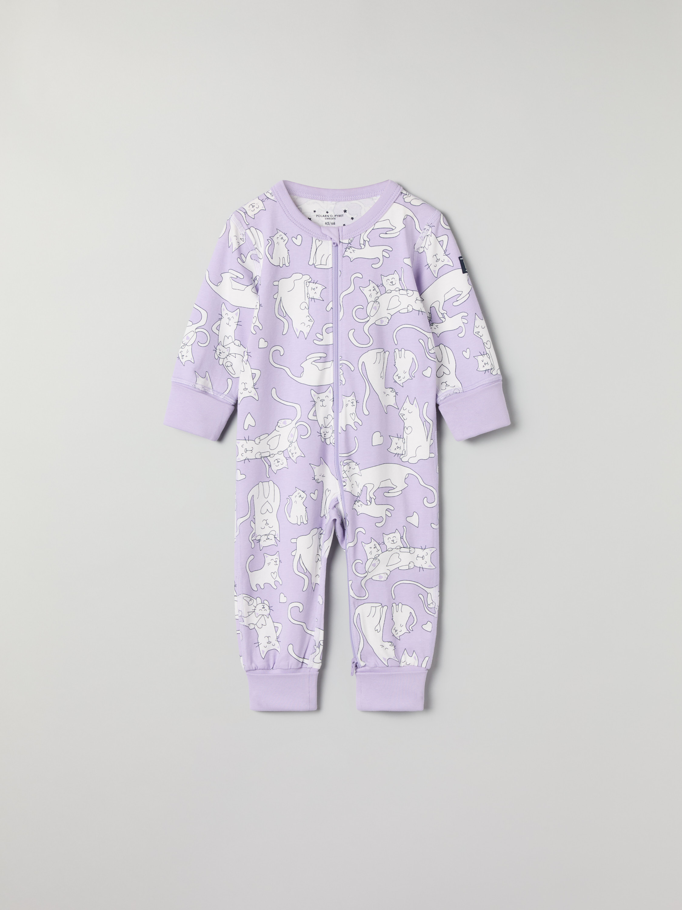 Polarn O. Pyret Pyjamasoverall katter