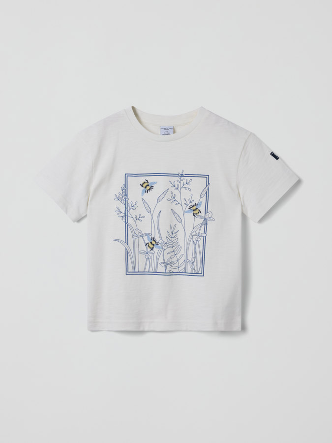 T-shirt blommor