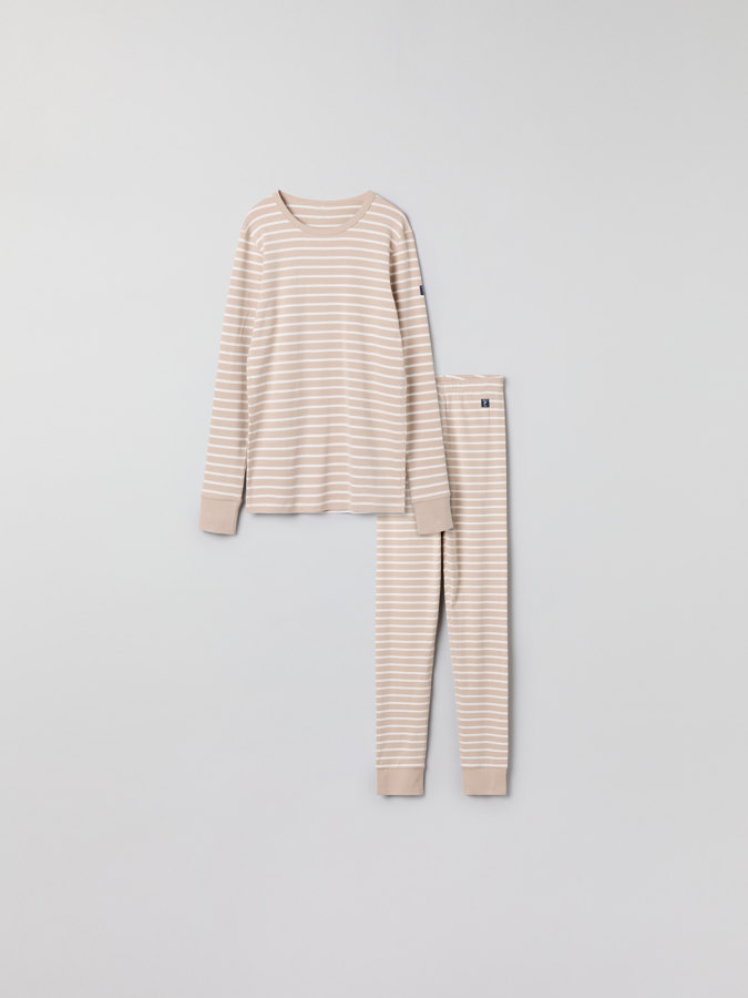 Byxa och tröja randig vuxen Byxa och tröja randig vuxen