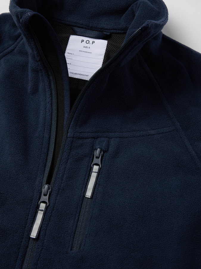 Vindtät vuxen vindfleecejacka enfärgad Vindtät vuxen vindfleecejacka enfärgad