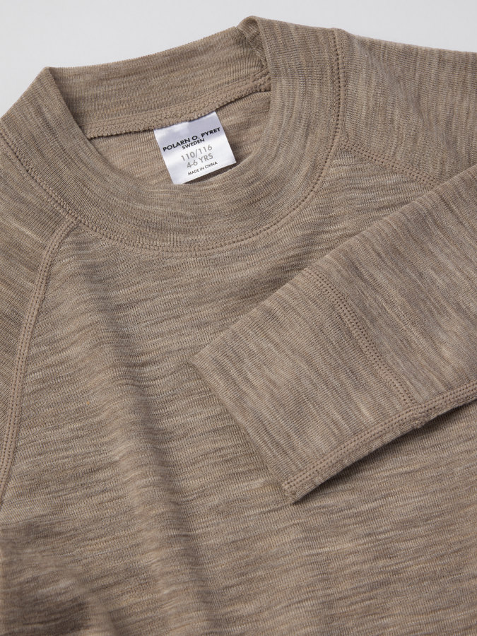 Långärmad tröja merinoull Långärmad tröja merinoull