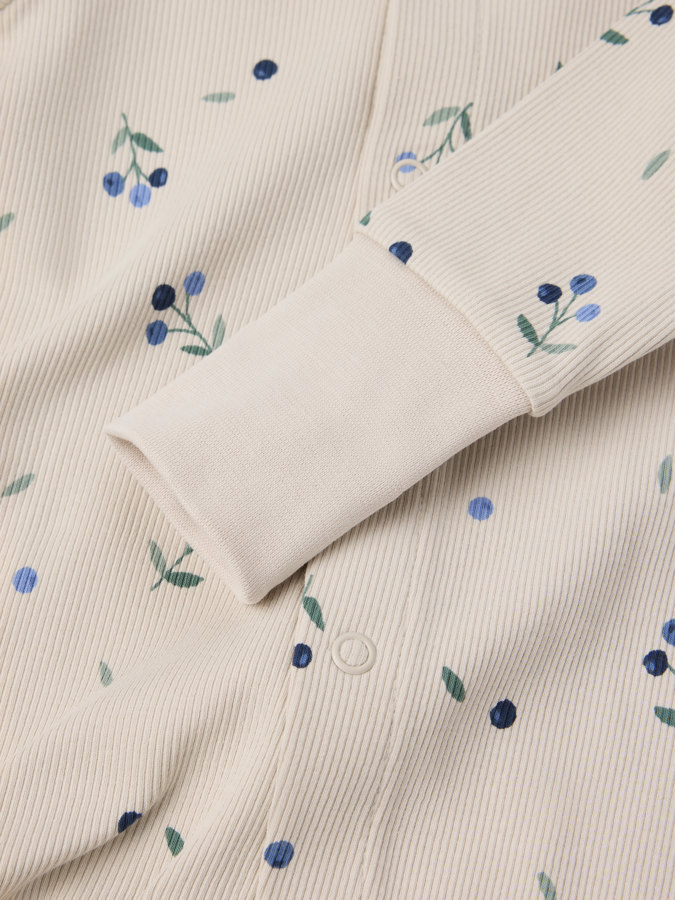 Pyjamasoverall blåbär Pyjamasoverall blåbär