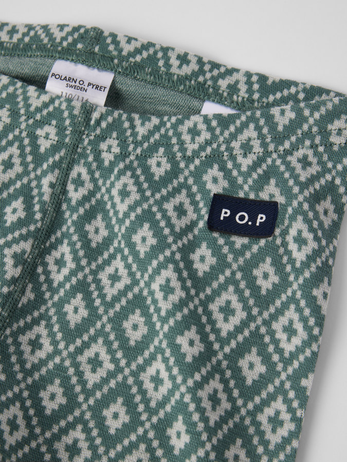 Långkalsonger merinoull jaquard Långkalsonger merinoull jaquard