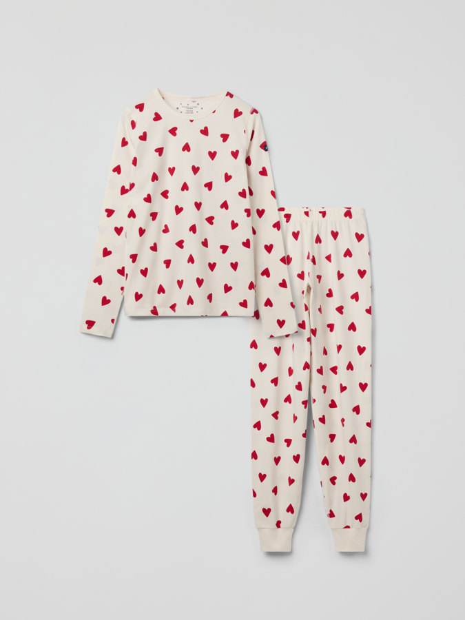 Pyjamas hjärtan vuxen Pyjamas hjärtan vuxen