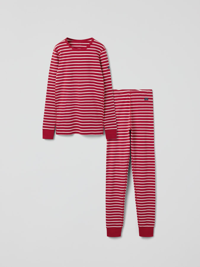 Byxa och tröja randig vuxen Byxa och tröja randig vuxen