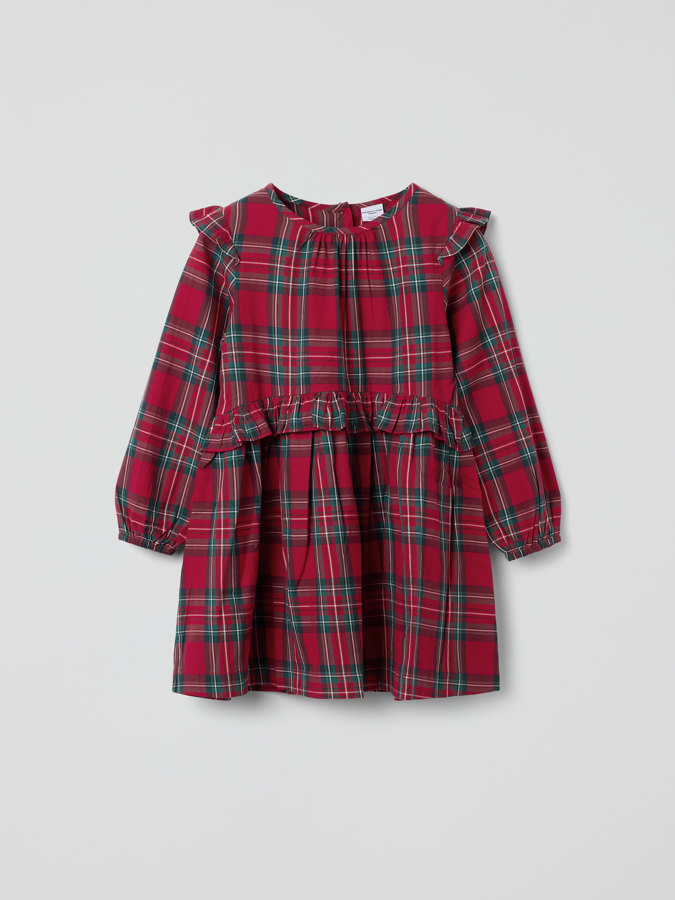 Klänning med volanger Klänning med volanger